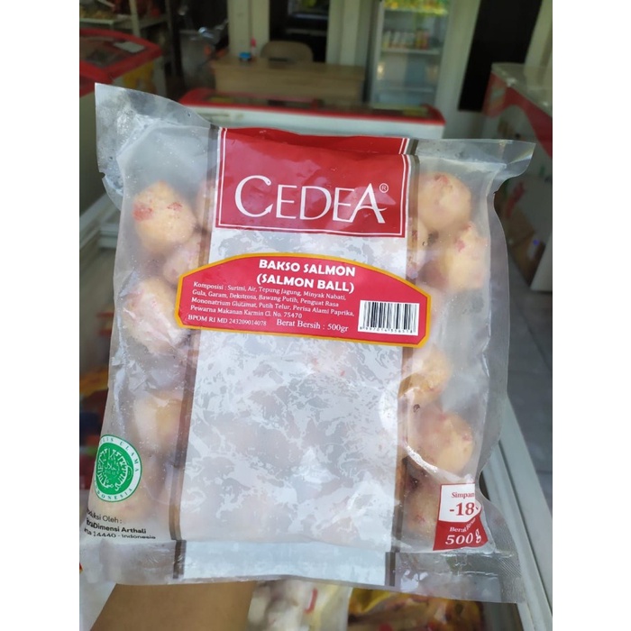 

Cedea Baso Salmon Kemasan 500g Isi 25