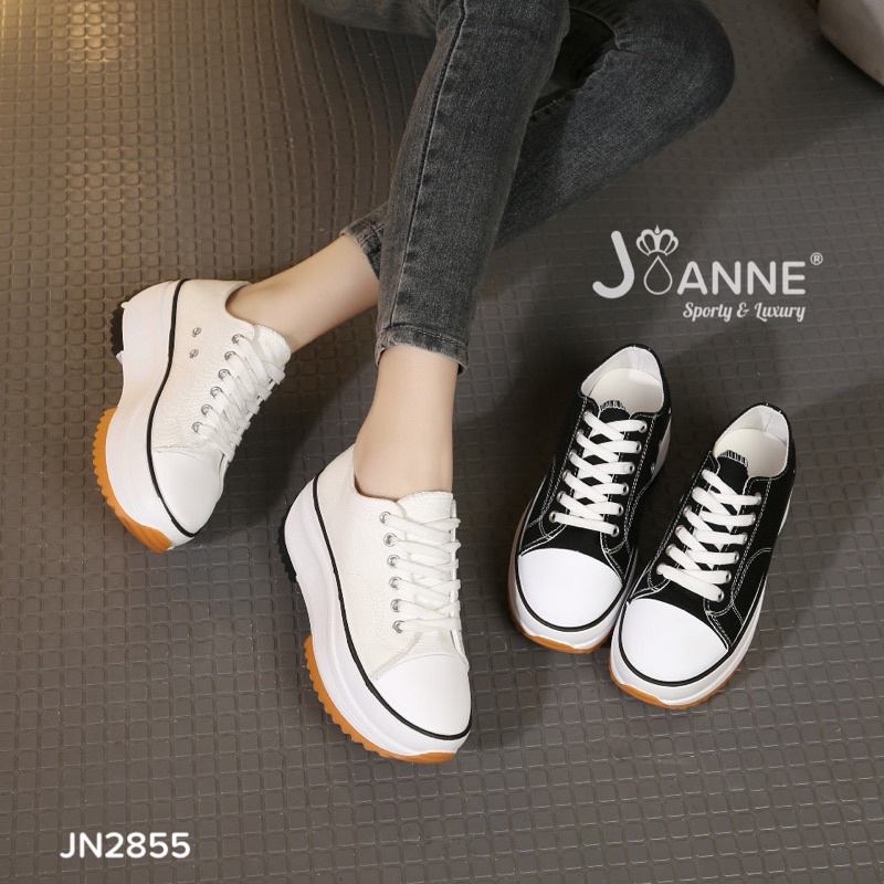 RESTOCK!! [ORIGINAL] JOANNE Casual Sport Wedges Sneakers Shoes Sepatu Wanita #JN2855