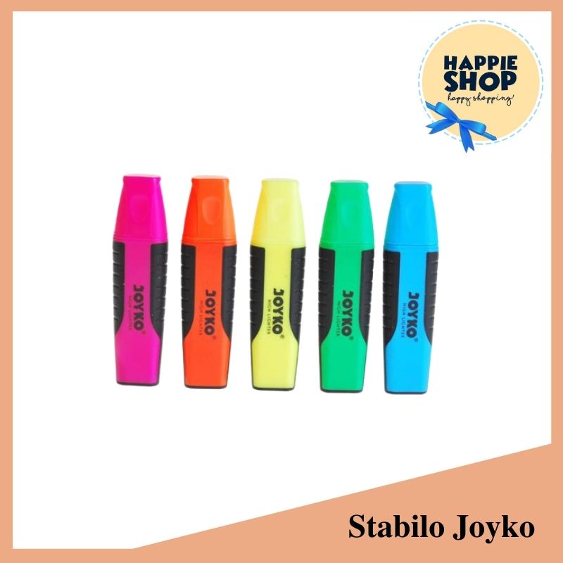 highlighter joyko spidol marker warna high lighter stationery murah