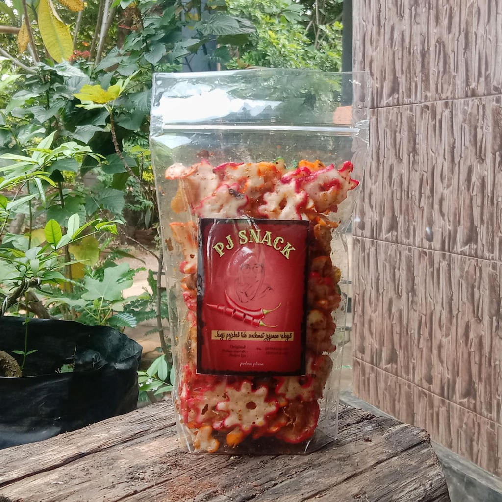 

krupuk seblak daun jeruk