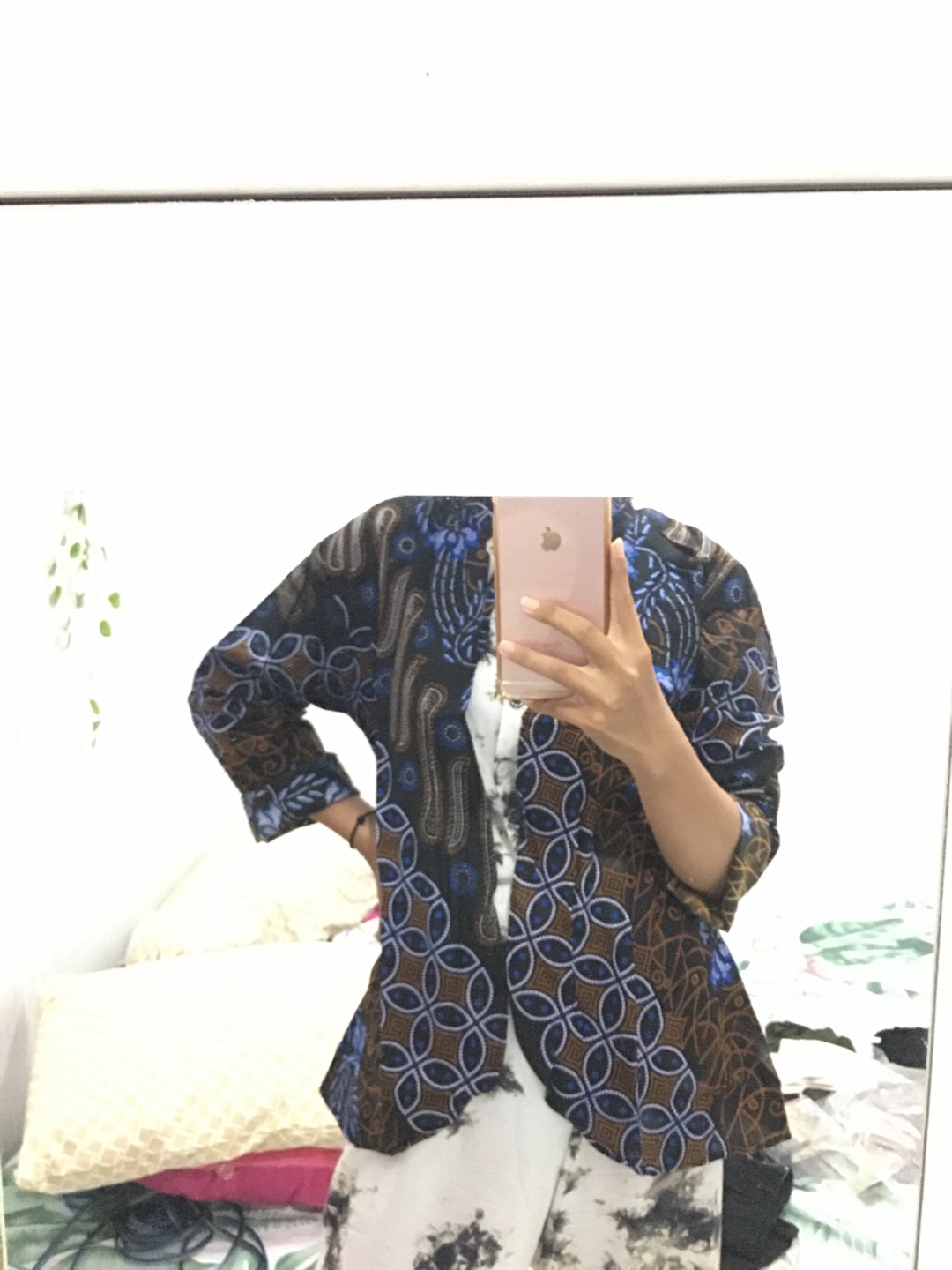 Batik Dolby Dolbi Dobby Doby Tenun Sutra Tulis Katun Atbm Baron Atasan Batik Wanita Sogan Srg308