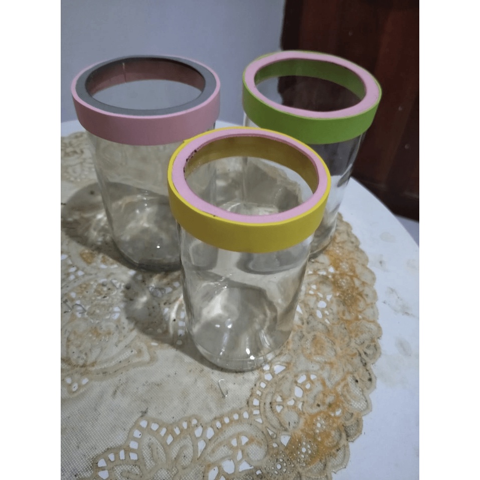 solitaire cupang botol kaca