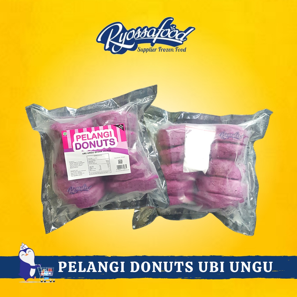 

Pelangi Donuts Ubi Ungu