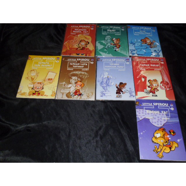 komik little spirou jual set