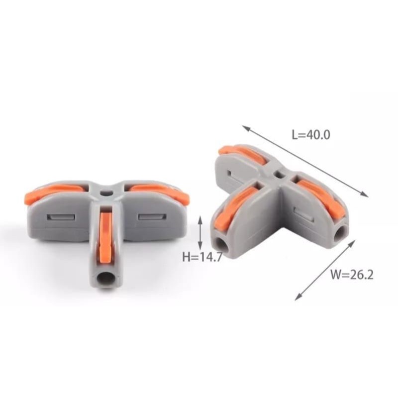 Terminal Konektor kabel wago SPL-1/SPL-2/SPL-3/SPL-4/SPL-5 Connector Block 1-1/2-2/3-3/4-4/5-5