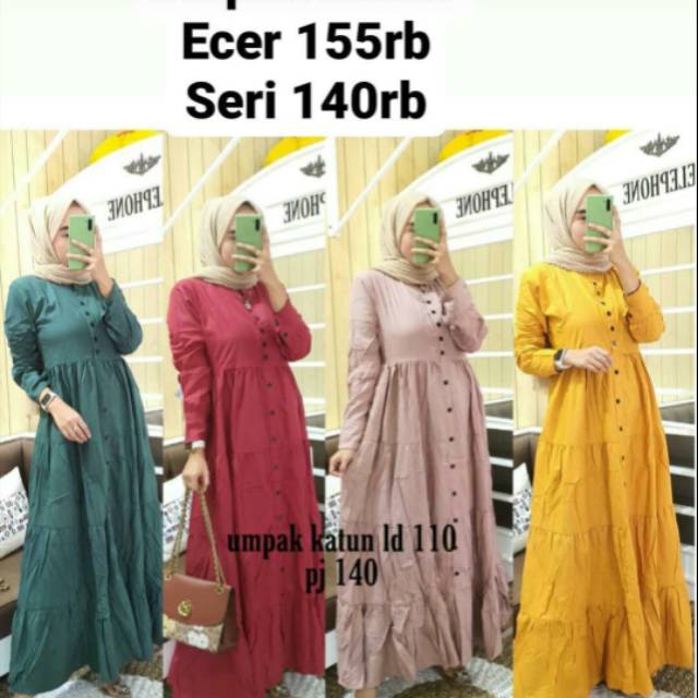 Dress umpak katun by Frilla