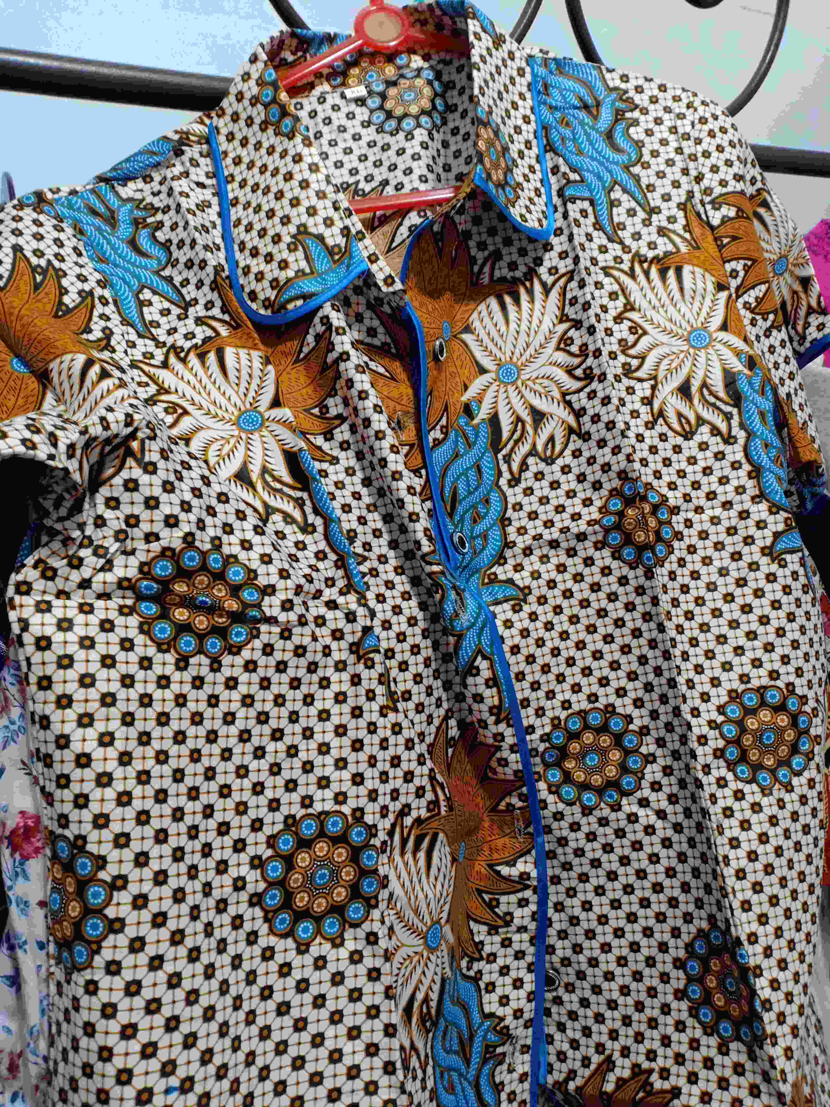 Kemeja Batik Wanita Batik Dua Putri Atasan Wanita Size S Sampai 5l