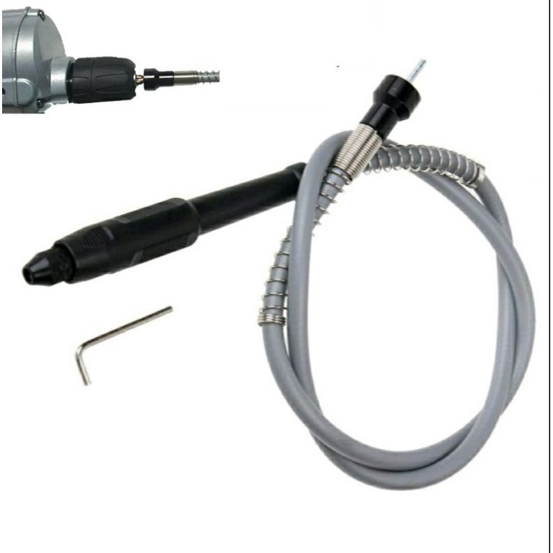 Adapter adaptor kabel fleksibel flexible perpanjangan extension extender bor tangan gerinda drill