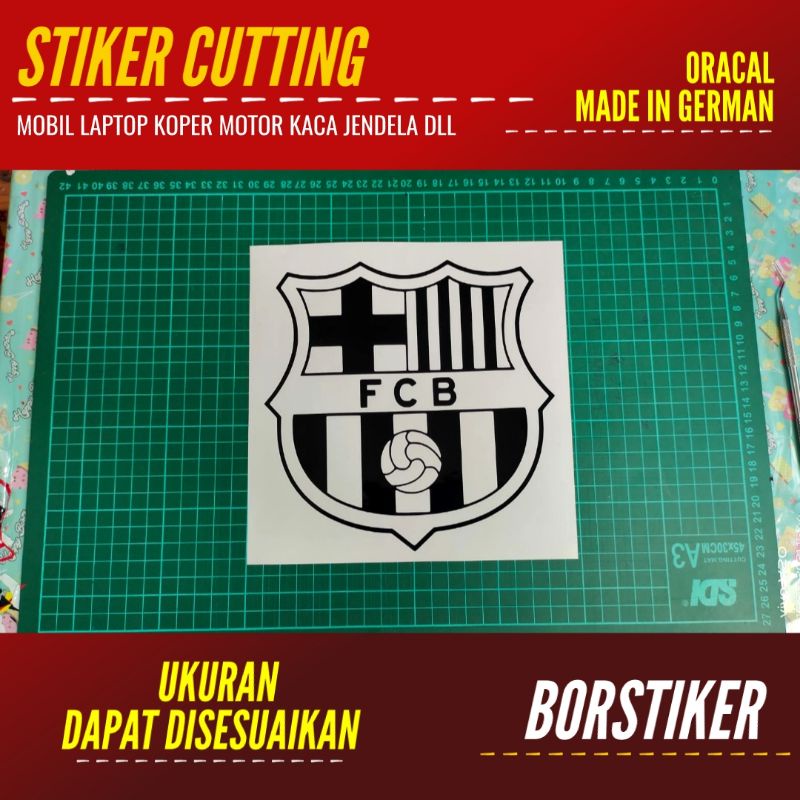 

STIKER BARCELONA UKURAN LAPTOP | STICKER CUSTOM ANIME BAND LOGO DLL