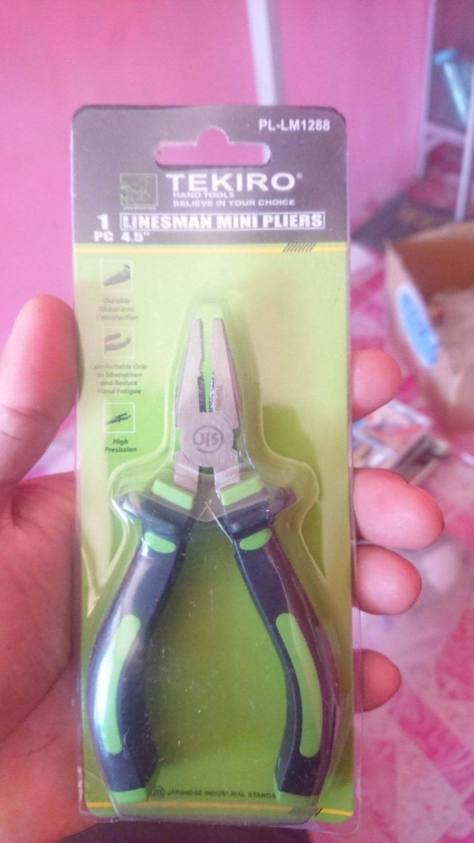 Tekiro Tang Kombinasi Mini Tekiro 4,5 Inch Tang Linesman Jepit Termurah Berkualitas