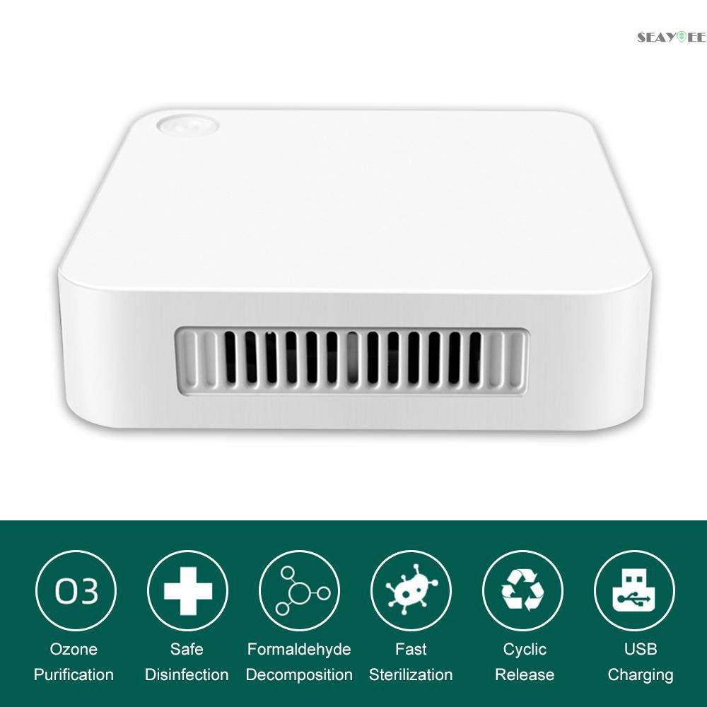 Seay Ready Stock Mini Sterilizer Deodorizer Household Air Purifier Refrigerator Sterilizer Usb Rechargeable Deodorization Sterilizer Eliminator Pet Disinfection For Car Office Wardrobe Shoe Cabinet Sterilizers Cupboard Cleaner Machine Shopee Indonesia