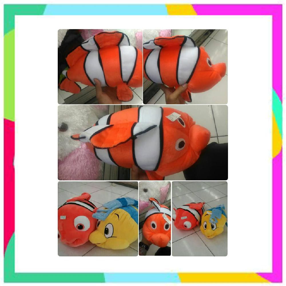 Boneka Bantal Hewan Ikan Hias Tokoh Kartun Finding Nemo Flonder SNI Shopee Indonesia