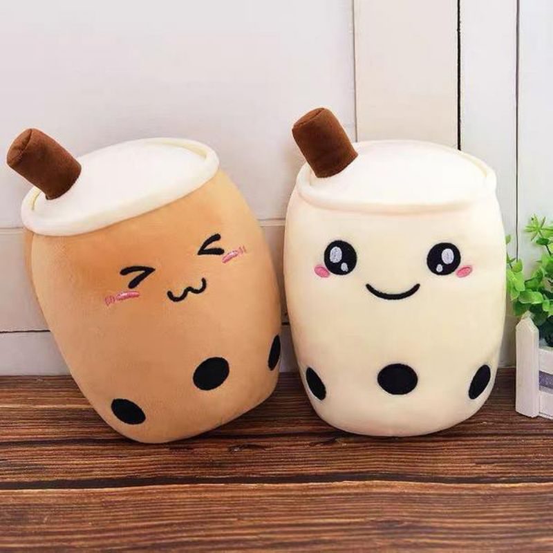 Boneka Booba ukuran sedang,Boba milk tea