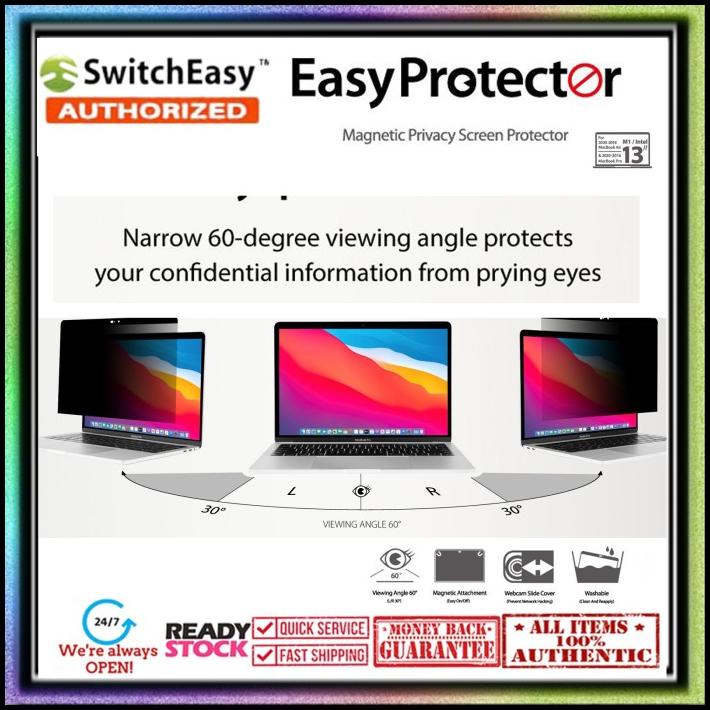Switcheasy Easyprotector 2020~2018 Macbook Air 13 Macbook Pro 13"