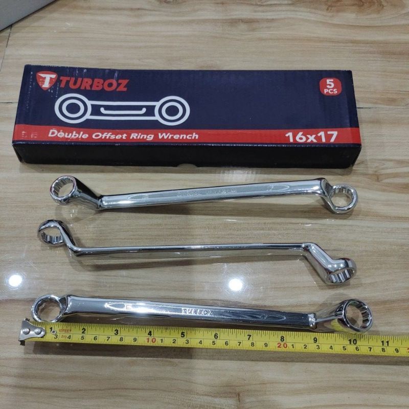 Turboz kunci ring 16x17 / double offset ring wrench 16x17 turboz