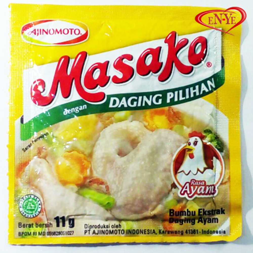 

Masako Ayam Sapi PER RENCENG (12 sachet x 11 gr)