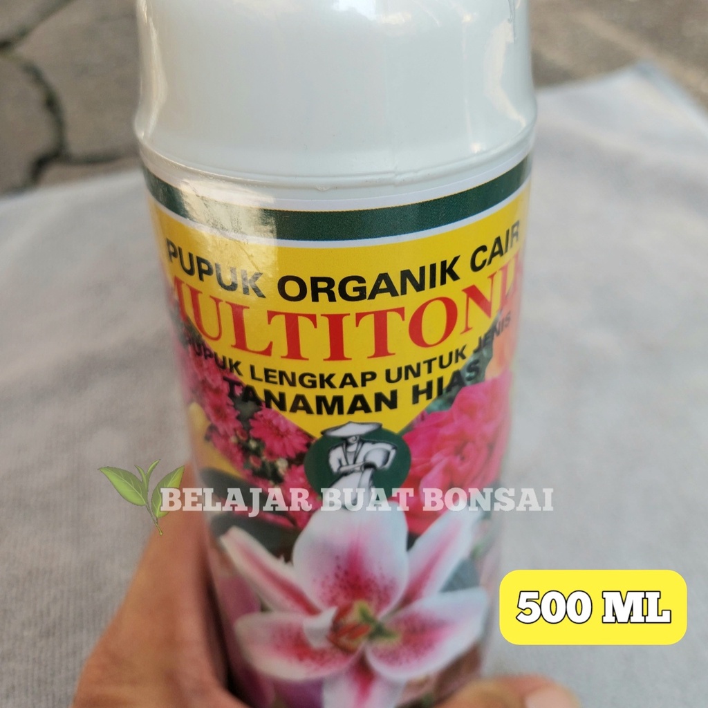 Pupuk Organik Cair Multitonik Untuk Bunga Dan Tanaman Hias 500 ML