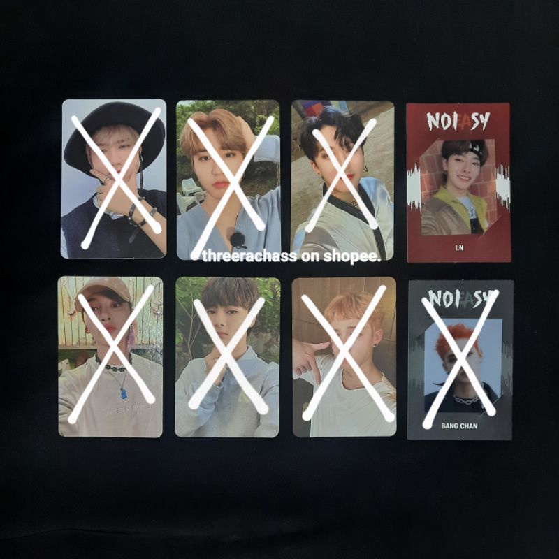 stray kids photocard noeasy jewel frame jeongin ayen i.n