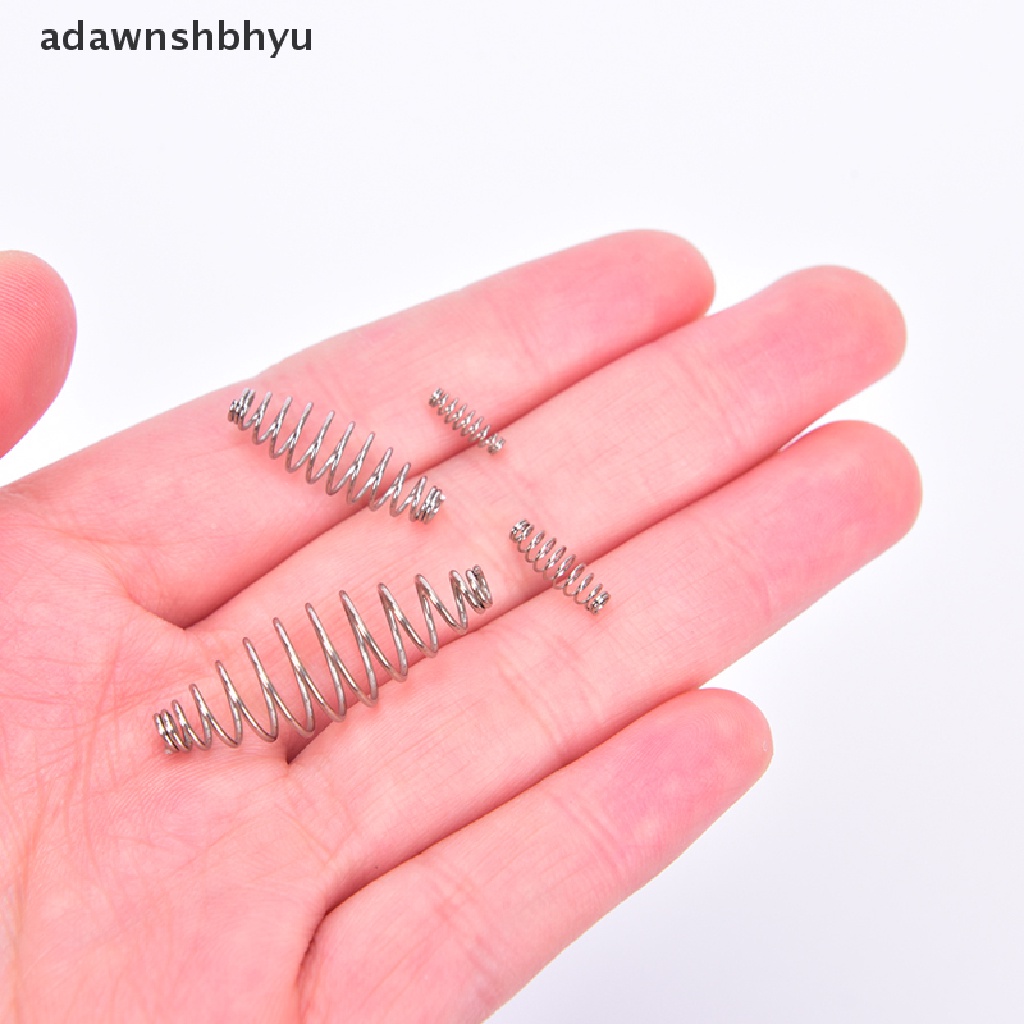 Adawnshbhyu 20Pcs 304stainless Steel Bentuk Olive Spring Bait Feeder Pengumpan Pemancingan Ikan Gurame