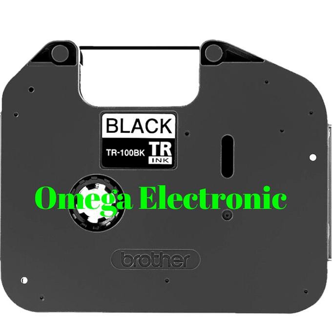 

Brother Label Tape Tr-100Bk Ink Ribbon Cassette For Pt-E800 Series