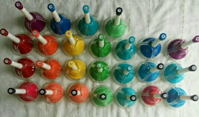 Set Handbell 25 pcs Handbell chromatic isi 25 nada rainbow colour nada kromatis