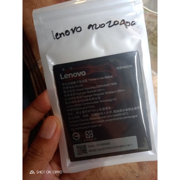 Batre Lenovo a2020a40 ORI cabutan