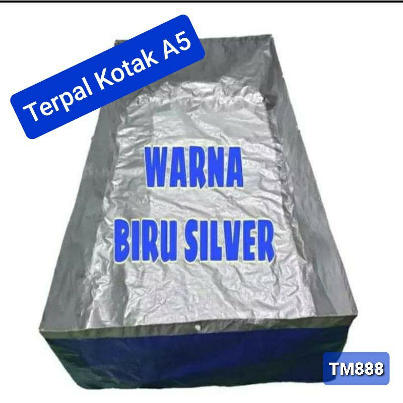 TERPAL KOLAM IKAN  A5 1x0,50x0,25/TERPAL KOLAM KOTAK/Terpal ikan/Terpal mini