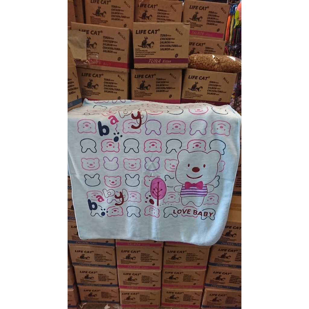 Handuk Mandi Baby Microfiber Murah / Towel Motif MF-9046 60x120