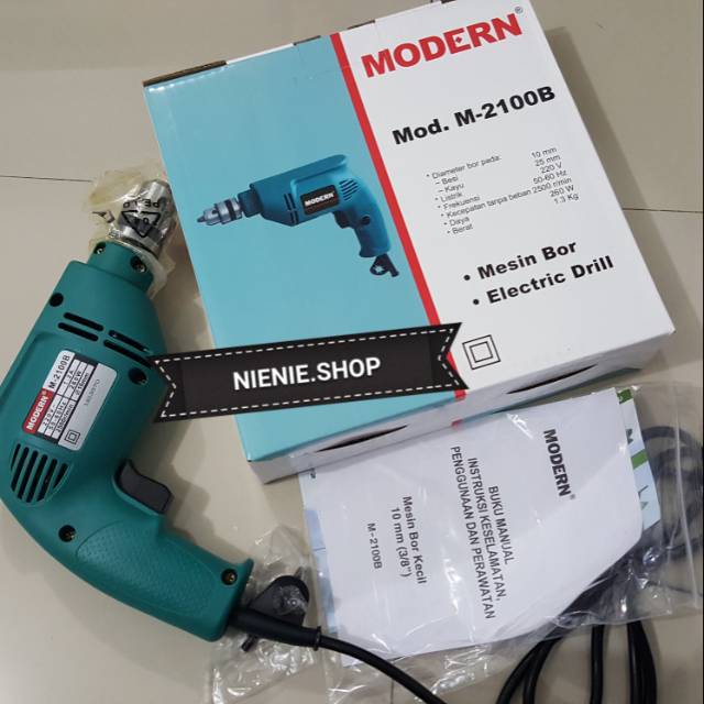 Jual Mesin Bor Mm Satu Arah Modern M B Shopee Indonesia