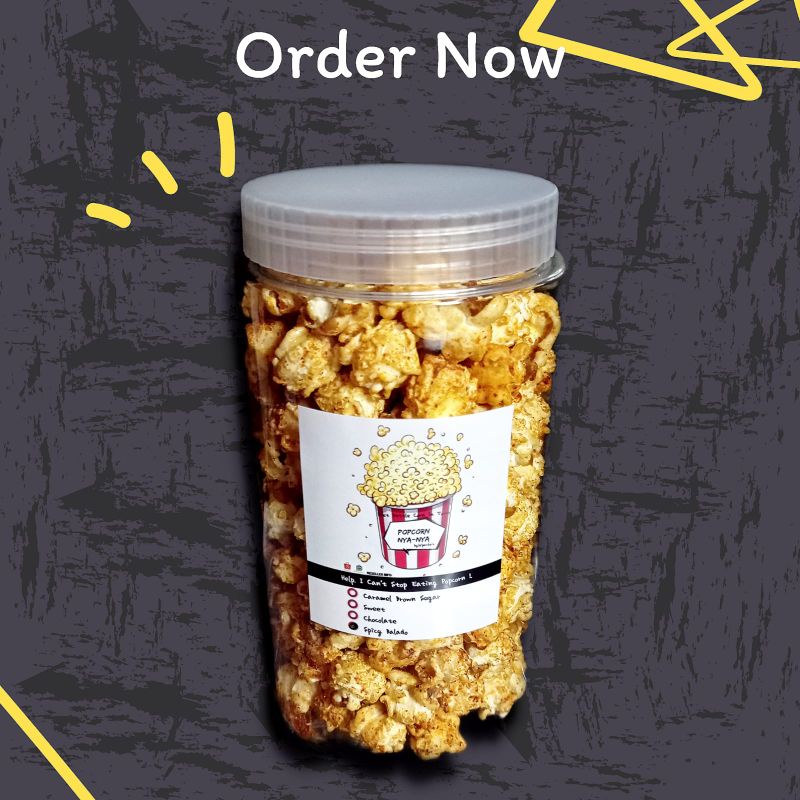 

Premium Caramel Sugar Popcorn Jumbo Mushroom "Nya-Nya