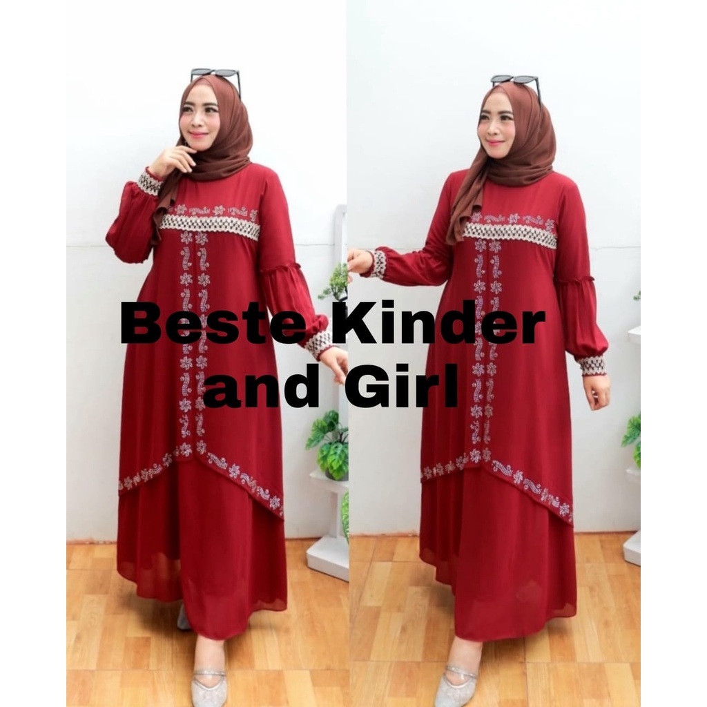 SWAROSKI PAYET GOSOK MOTIF BUNGA KEMBANG LURUS MOTE MANIK SERBA GUNA LOGO GAMIS ABAYA TURKEY SYARI C