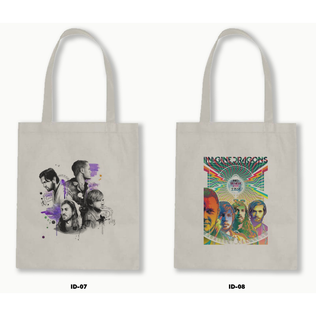 TOTE BAG BLACU - IMAGINE DRAGON