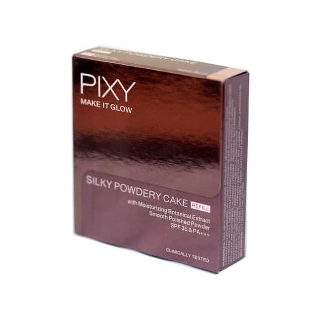 Refill - Pixy Make It Glow Silky Powder Cake - Bedak Padat