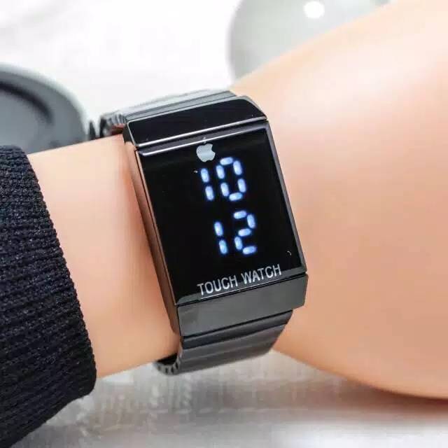 jam tangan PRIA WANITA APPLE SCREEN FLAT IPHONE LED Segi jam tangan PRIA WANITA APPLE SCREEN FLAT IPHONE LED Segi