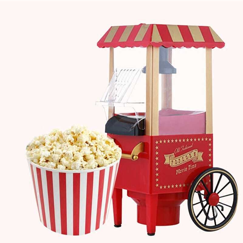 TD-DA1 Qitherm Mesin Carnival Electric Popcorn Maker Hot Air 1200W - PM-2800