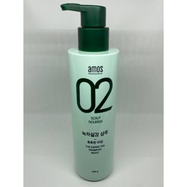 Amos scalp nourish the green tea shampoo moist