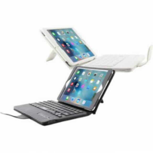 Removable Keyboard Leather Case Casing Cover for iPad Mini 1, 2, 3