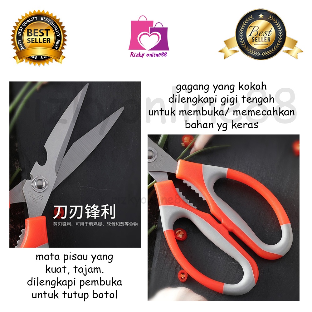 rizkyonline88 gunting dapur besar serbaguna