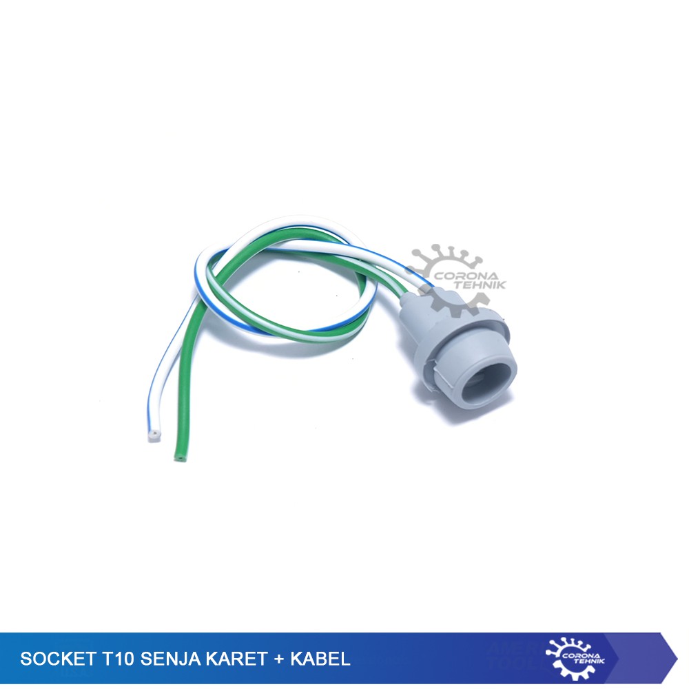 Socket T10 Senja Karet + Kabel