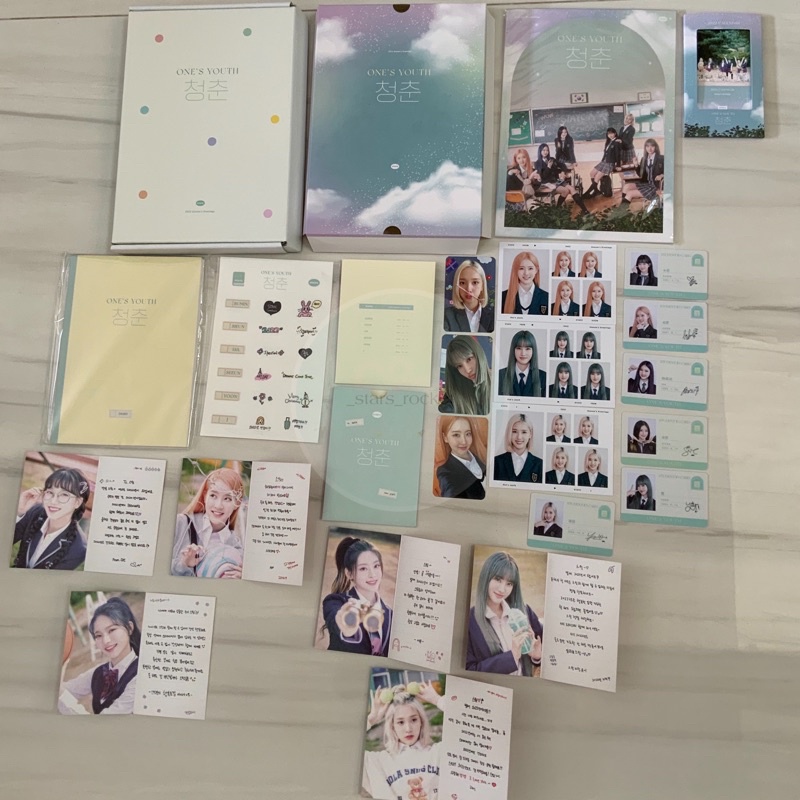 STAYC Season Greetings 2022 Photobook Diary Photocard ID Card Postcard Sumin Sieun Isa J Yoon Seeun 