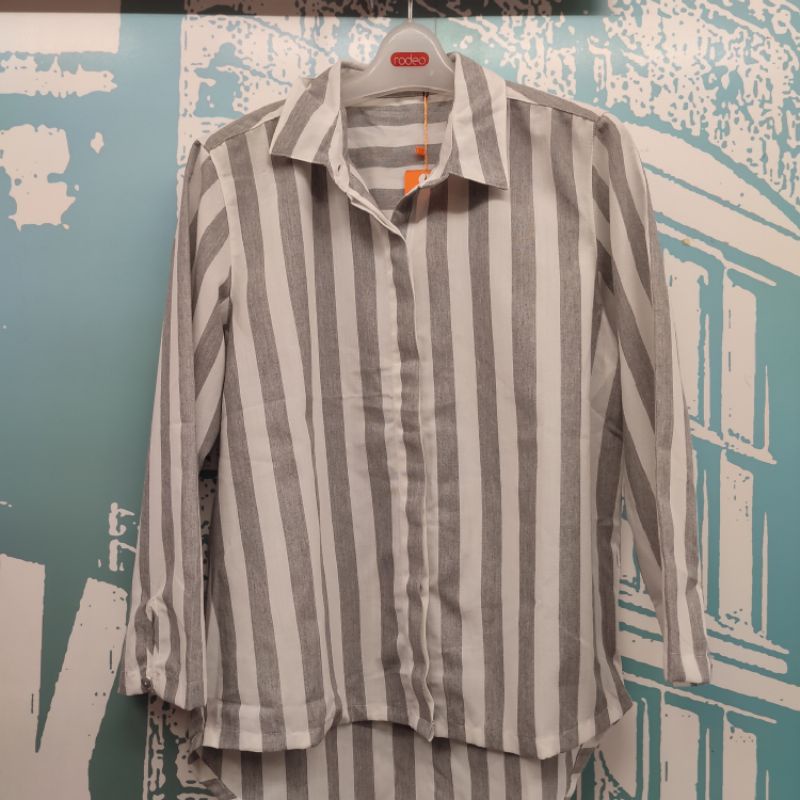 kemeja Wanita Brand RODEO Original - 221.0452.GRY