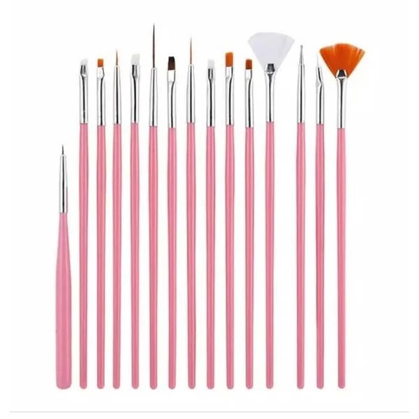 NAIL ART SET BRUSH KUAS NAIL ART DRAWING KUAS MENGGAMBAR KUKU 1 SET  NAIL BRUSH