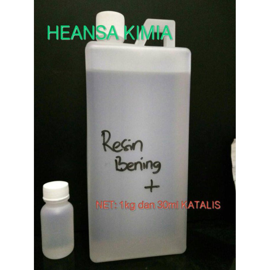 

Resin Bening 1Kg + Katalis 30Ml