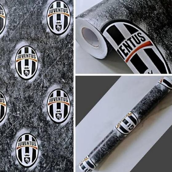 G000 Wallpaper Stiker Motif Bola Tim Juventus Motif Juve Berkualitas Shopee Indonesia