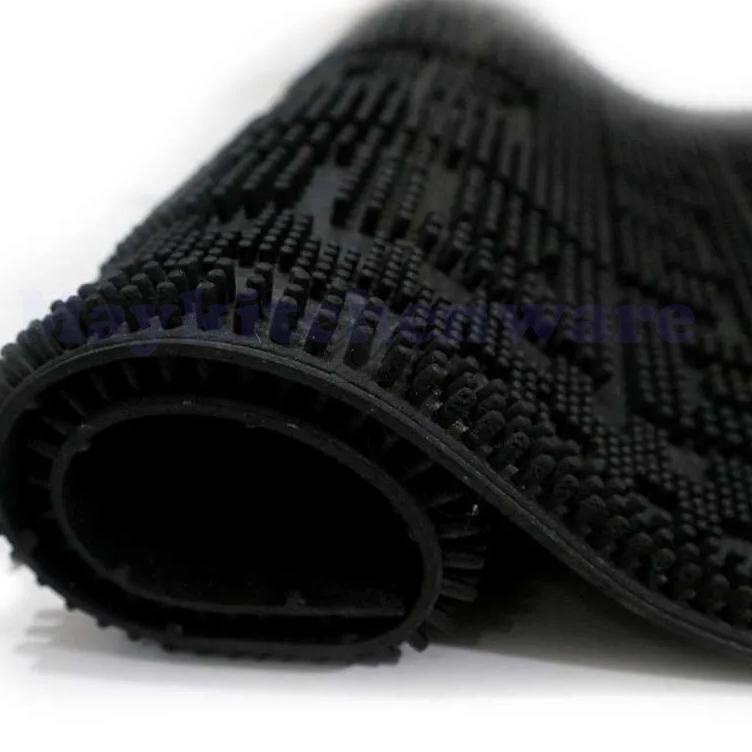 ♜ Keset Karet Welcome Anti Slip Karpet Alas Kaki Pintu Kamar Mandi Lantai Licin Tebal AUD Brush Mat 