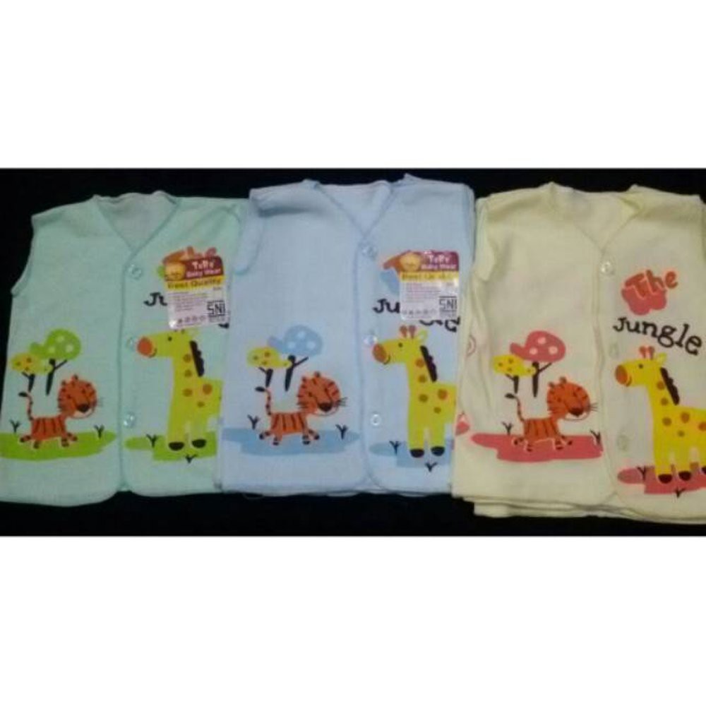Jual tiga baju kutung baby newborn Tara Diskon