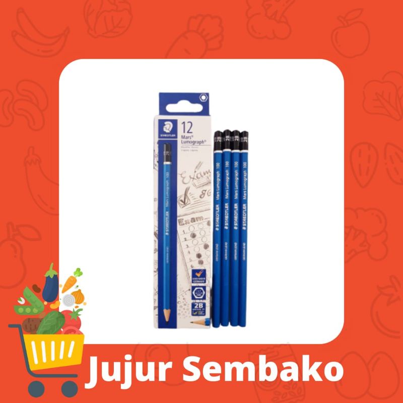 Jual PENCIL / PENSIL STAEDLER 2B | Shopee Indonesia