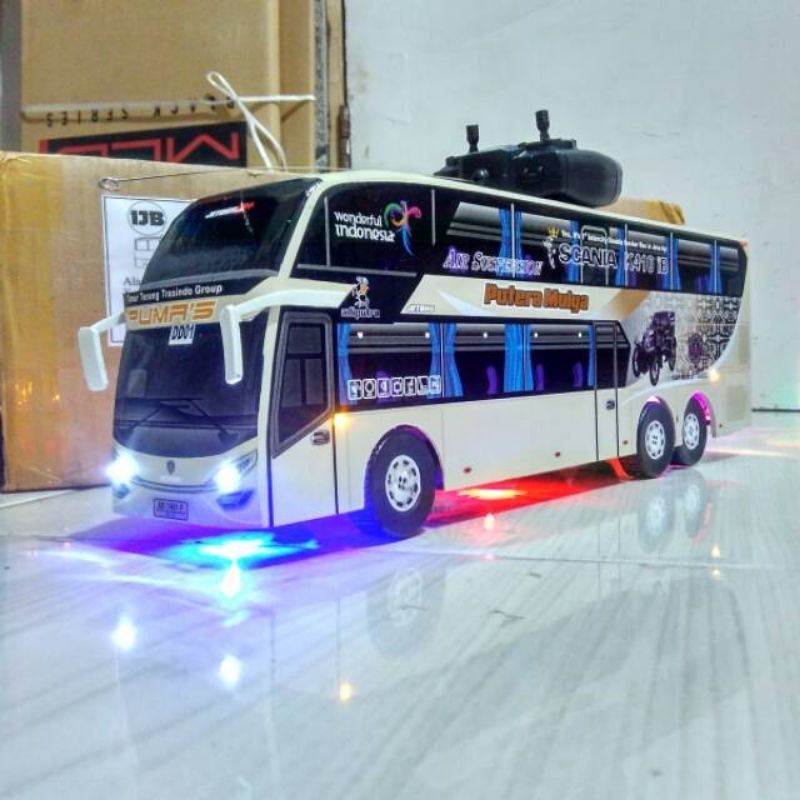 MINIATUR  BUS PUTRA MULYA RC