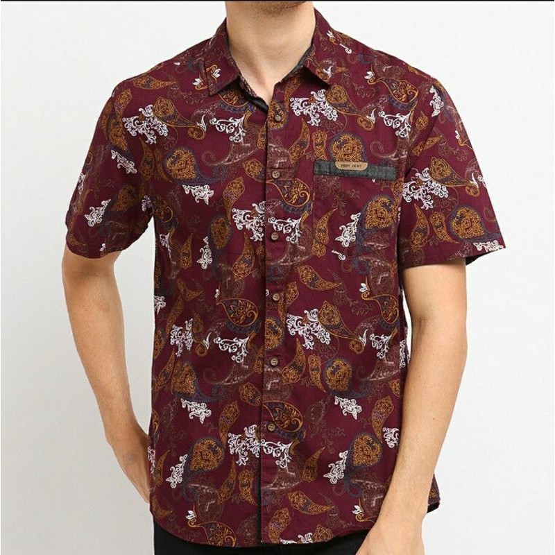 Kemeja Batik Pria - FRDY JKRT Ardiyanto Men Modern Batik Shirt