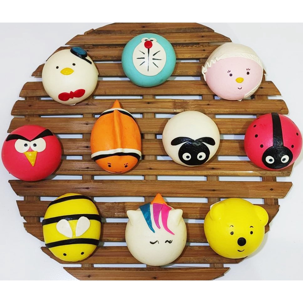 

Bakpao Paket Karakter Cartoon isi 10
